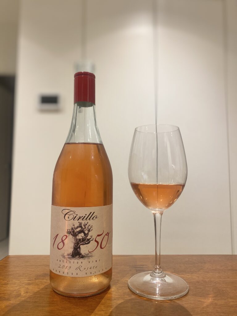 Cirillo 1850 ancestor vine rosato 2019