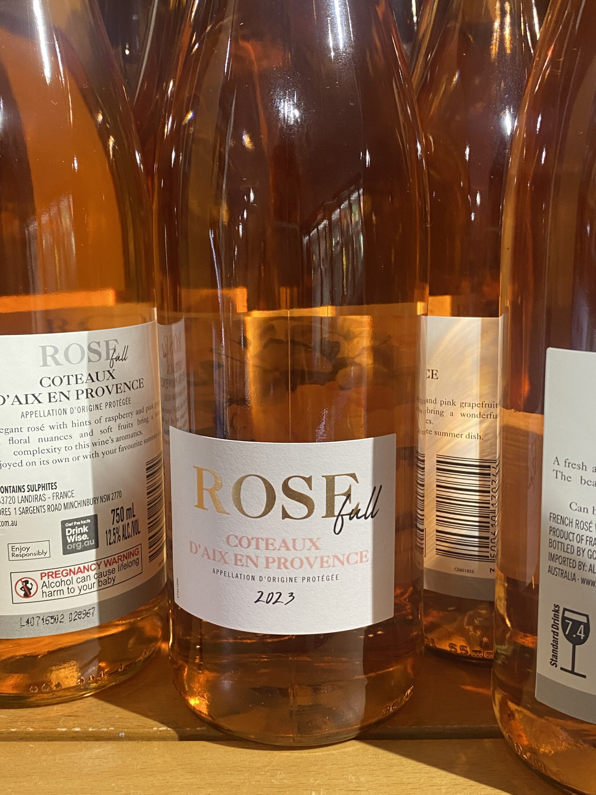 coteaux d'aix en provence rose 2023